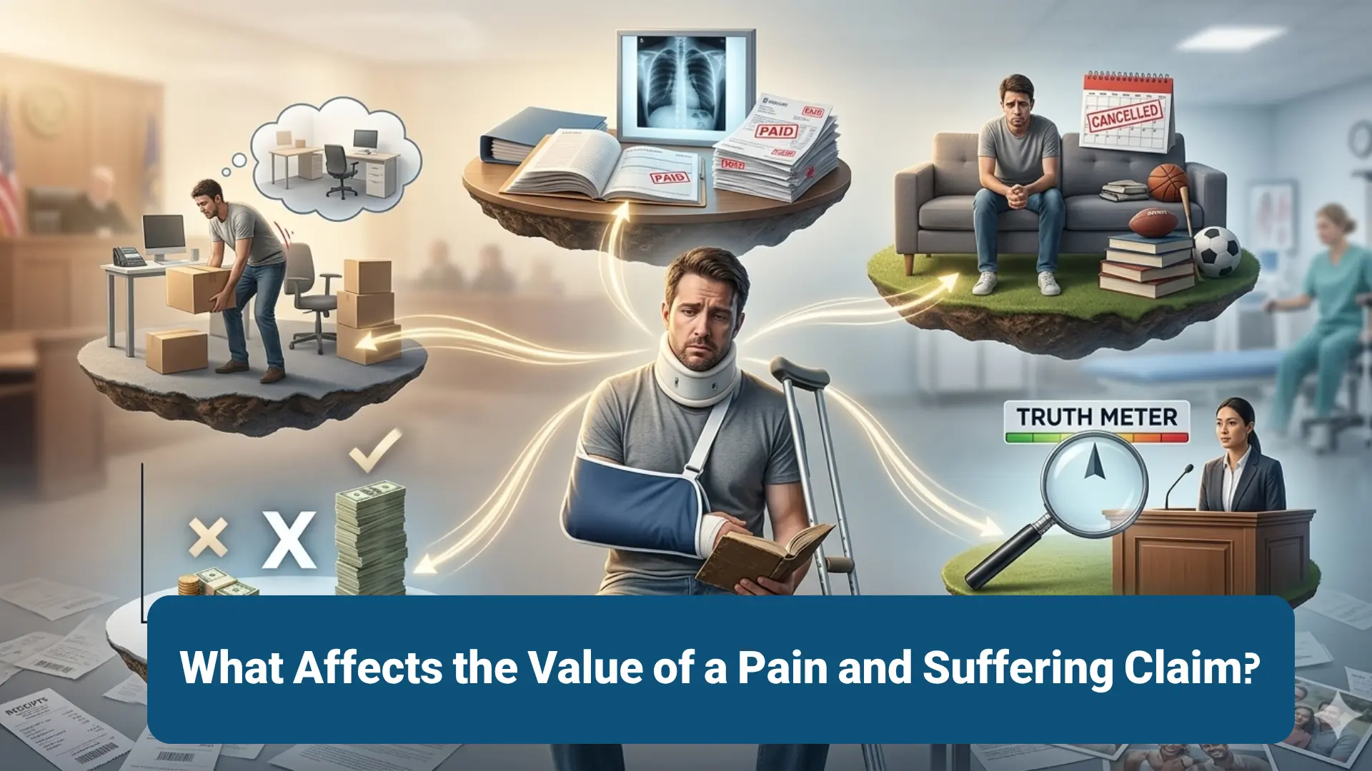 What Affects the Value of a Pain and Suffering Claim